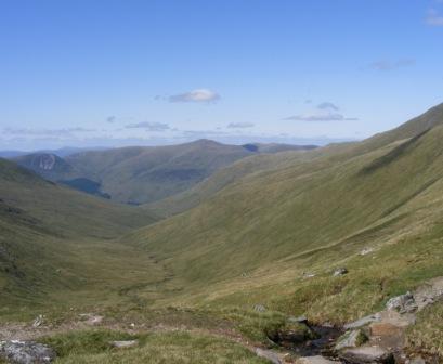 View of Glenlyon from Ben Lawers